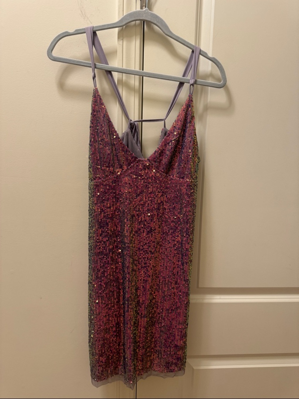 NWT Free People Gold rush women dress